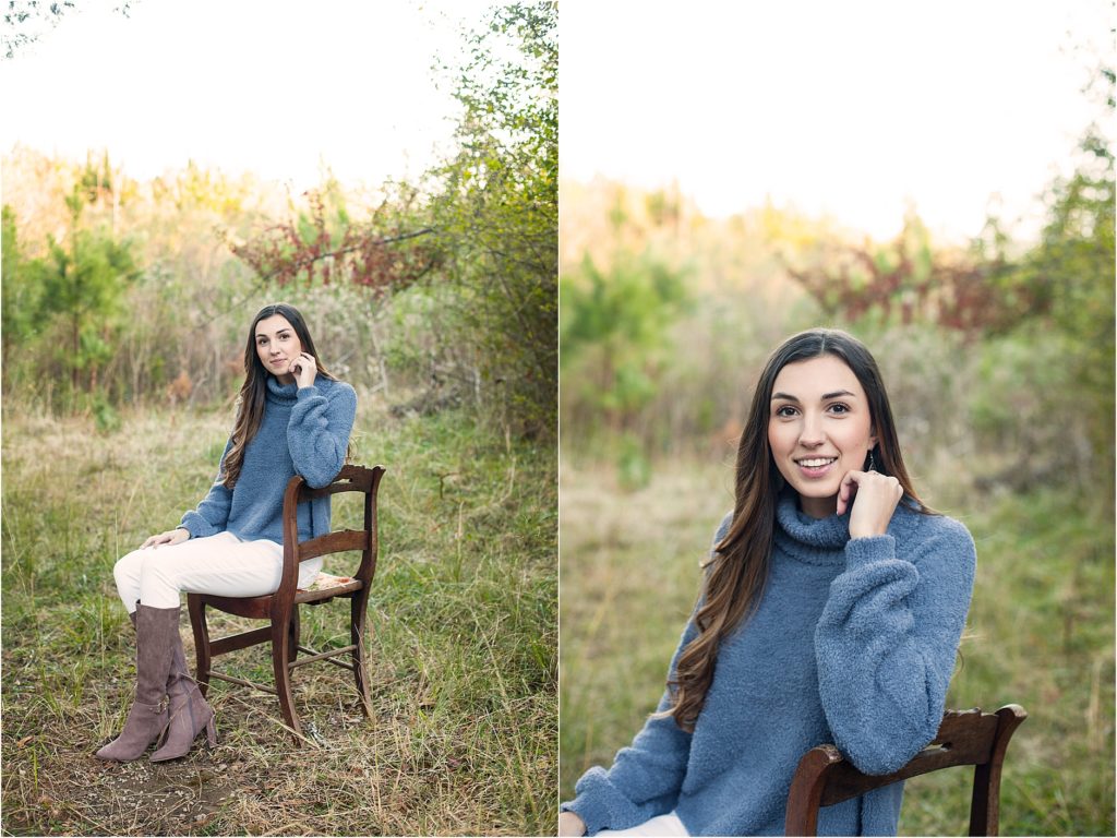 Fall Senior Girl - The Cottage Photography