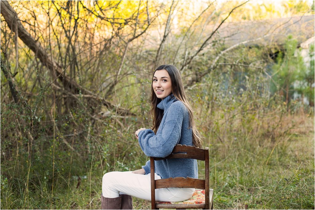 Fall Senior Girl - The Cottage Photography