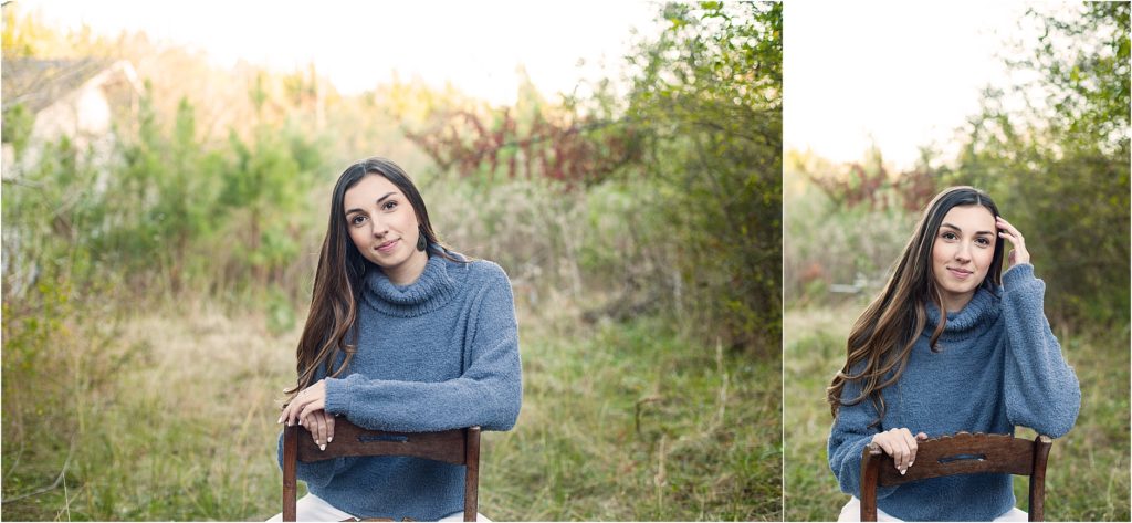 Fall Senior Girl - The Cottage Photography