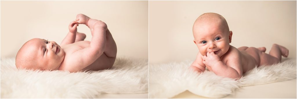 6 month baby portrait