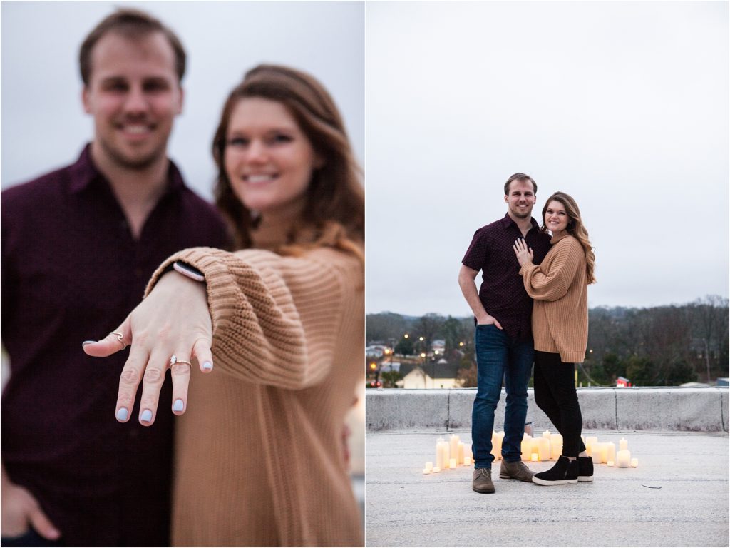 Rooftop Proposal, The Cottage Photography